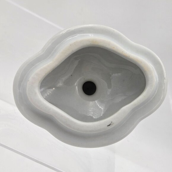 Bombay Asian Garden Teapot Fitted Lid Ceramic Cobalt Blue and White Floral - Picture 5 of 10